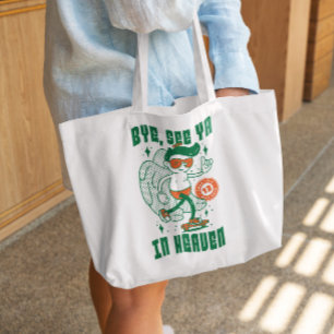 Tote Bag Caricature Angel du patineur