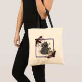 Tote Bag Caricature Bear Fourre-tout (Devant (produit))