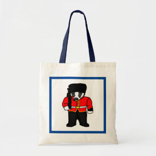 Tote Bag Caricature de Beefeater Badger de la Garde royale