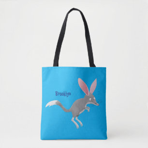 Tote Bag Caricature de bilby australien très heureuse