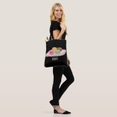 Tote Bag Caricature de Macaron (Sur le modèle)