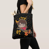 Tote Bag Caricature Harry Potter Quidditch Chercher (De près)