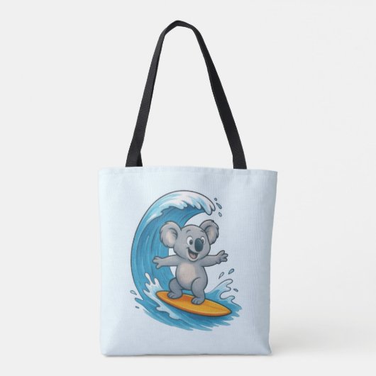 Tote Bag Caricature Koala Bear (Dos)