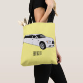 Tote Bag Caricature limousine (De près)