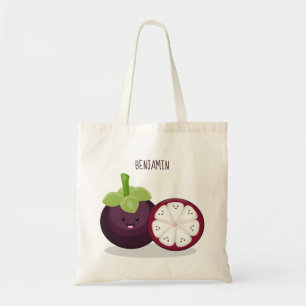 Tote Bag Caricature mignonne mauve mangouste
