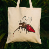 Tote Bag Caricature moustique
