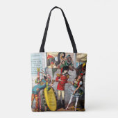 Tote Bag Caricature Politique Italienne Des Interprètes De  (Dos)