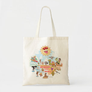 Tote Bag Caricature Sunny Southern California Fourre-tout