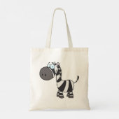 Tote Bag Caricature Zebra (Dos)