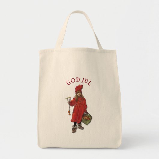 Tote Bag Carl Larsson Brita comme Iduna dit Dieu juillet (Devant)