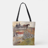 Tote Bag Carl Larsson - Le pont (Dos)