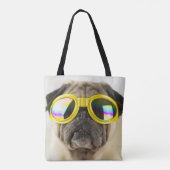 Tote Bag Carlin avec lunettes (Dos)