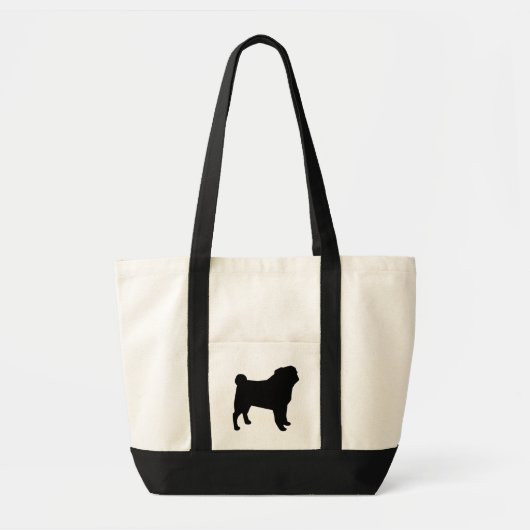 Tote Bag Carlin Chien Silhouette | Carlin Cool Lover's (Devant)