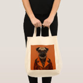 Tote Bag Carlin d'Halloween (Devant (produit))