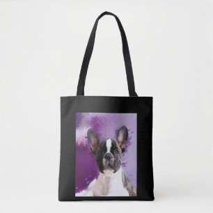 Tote Bag Carlin Portrait Art Jote Carlin