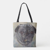 TOTE BAG CARLIN SUCRÉ ET CUIT (Dos)