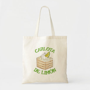 Tote Bag Carlota de Limón Slice de Gâteau de la Boîte à Gla