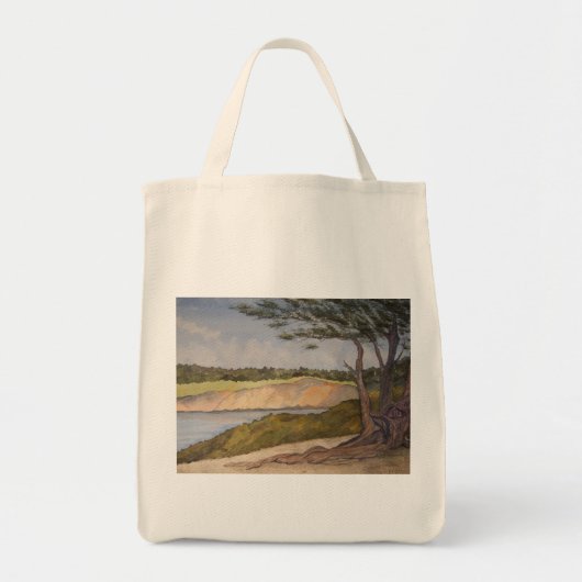 Tote Bag Carmel par la mer, par Jean Fisk (Devant)