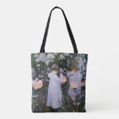 Tote Bag Carnation, Lily, Lily, Rose (Dos)