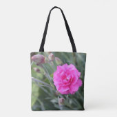 Tote Bag Carnation rose souple (Dos)