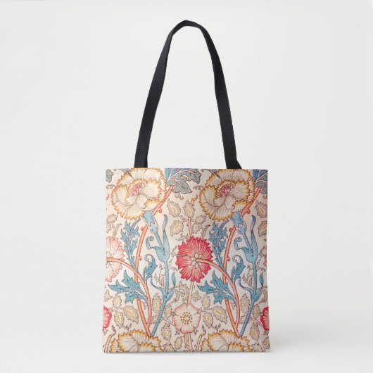 Tote Bag Carnation, William Morris (Devant)