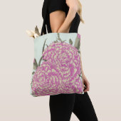 Tote Bag Carnations roses (De près)