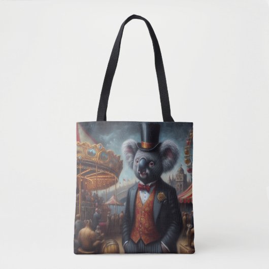 Tote Bag Carnaval de Koala (Devant)