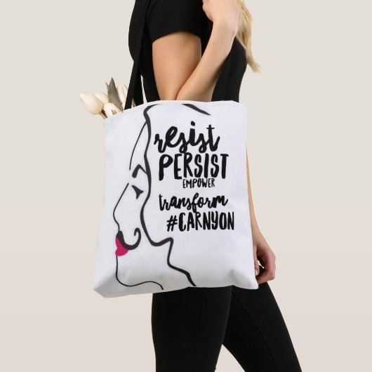 Tote Bag #CarnyOn Carny Girl Shopper (De près)