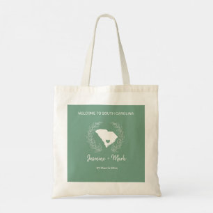Tote Bag Caroline du Sud Destination Mariage Bienvenue