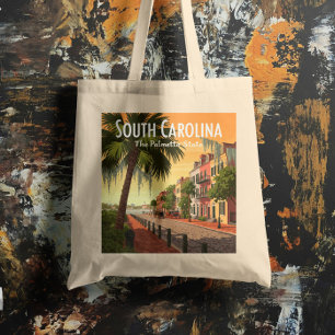 Tote Bag Caroline du Sud vintage