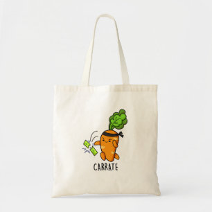 Tote Bag Carotte drôle Carotte Karate Pun