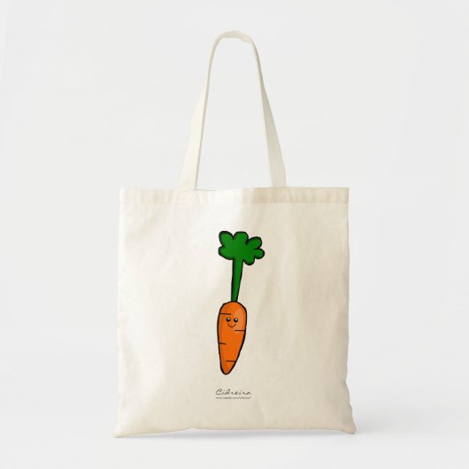 Tote Bag Carotte mignonne (Devant)