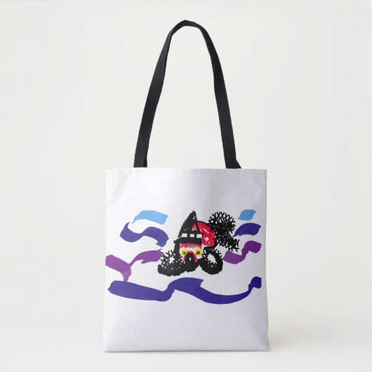 Tote Bag Carpe koï de joie (Devant)