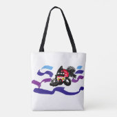 Tote Bag Carpe koï de joie (Dos)