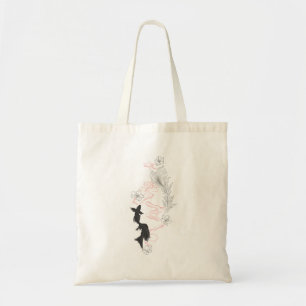 Tote Bag Carpes koï noir et blanc