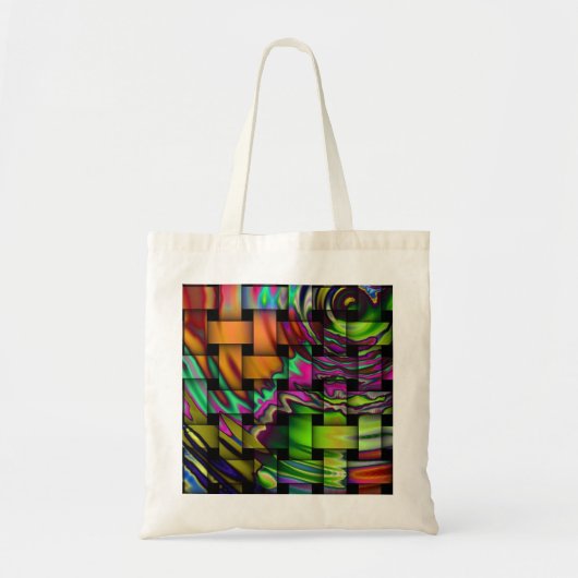 Tote Bag carré en verre (Devant)