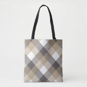 Tote Bag Carré géométrique Résumé 2 (Devant)