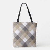 Tote Bag Carré géométrique Résumé 2 (Dos)