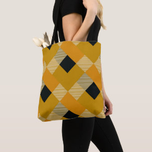Tote Bag Carré géométrique Résumé 9