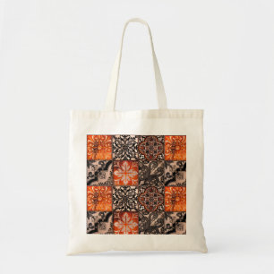 Tote Bag Carreaux de tangerine