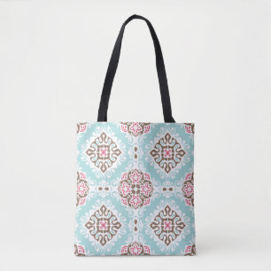Tote Bag Carrelage Abstrait : Motif Vintage sans fil