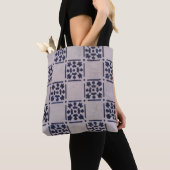 Tote Bag Carrelage Delft Bleu : Motif d'art néerlandais cla (De près)