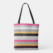 Tote Bag Carrelage en Patchwork : Conception Versatile Sans (Dos)