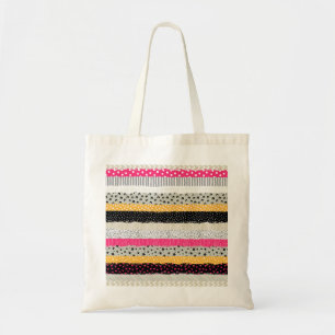 Tote Bag Carrelage en Patchwork : Conception Versatile Sans