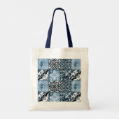 Tote Bag Carrelage océanique (Dos)