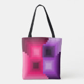 Tote Bag Carrés Art déco (Dos)