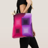 Tote Bag Carrés Art déco (De près)
