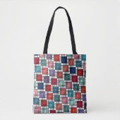 Tote Bag Carrés Art déco (Devant)