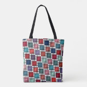 Tote Bag Carrés Art déco (Dos)