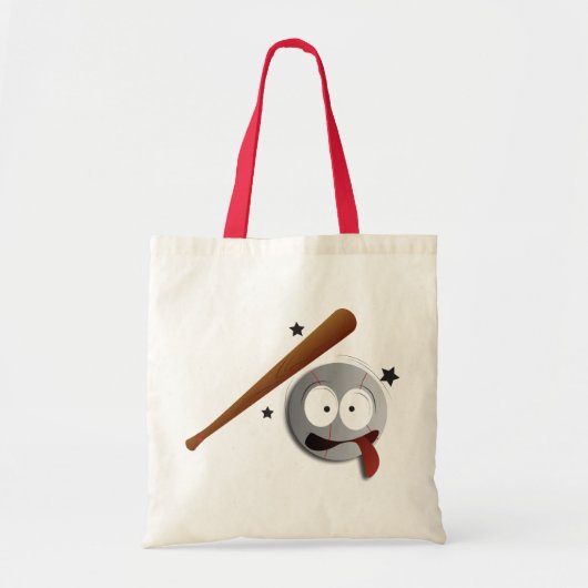 Tote Bag Cartable de base-ball - mignon superbe ! (Devant)